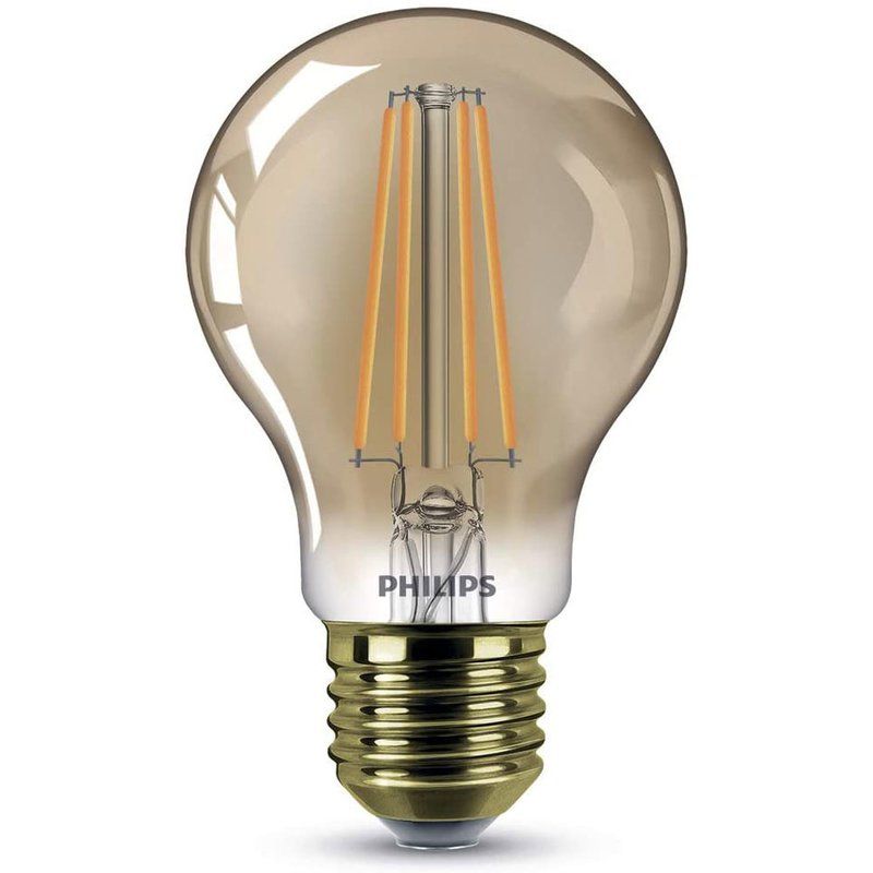 Zeg opzij Pracht getuigenis Philips ledlamp E27 8W 2200K Goud Dimbaar | SameLight.nl