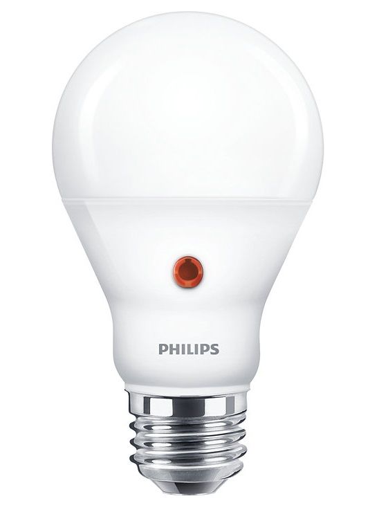 Philips Dag/Nacht Sensor lamp E27 7.5W 806lm 2700K Niet dimbaar | SameLight.nl