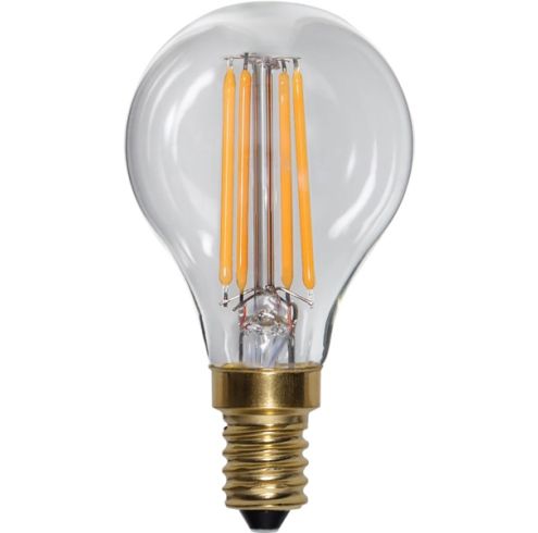 LED kogellamp E14 4W 2100K soft 3 staps dimbaar | SameLight.nl