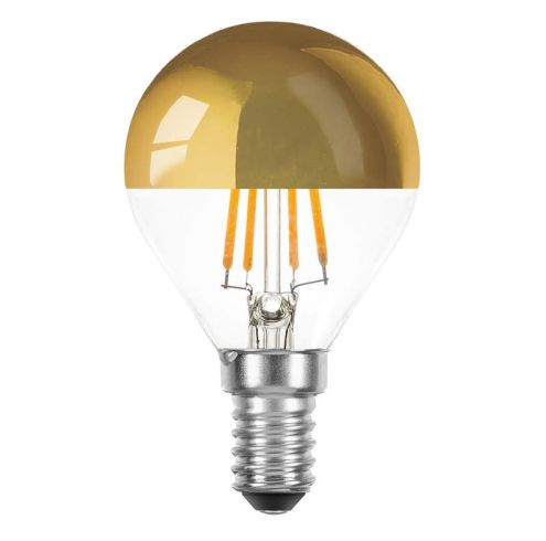 In hoeveelheid Vaak gesproken menigte Ledmaxx led kopspiegellamp goud E14 4W 2200K | SameLight.nl