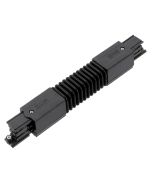 3-Fase Rail - Flexibele Connector - Zwart